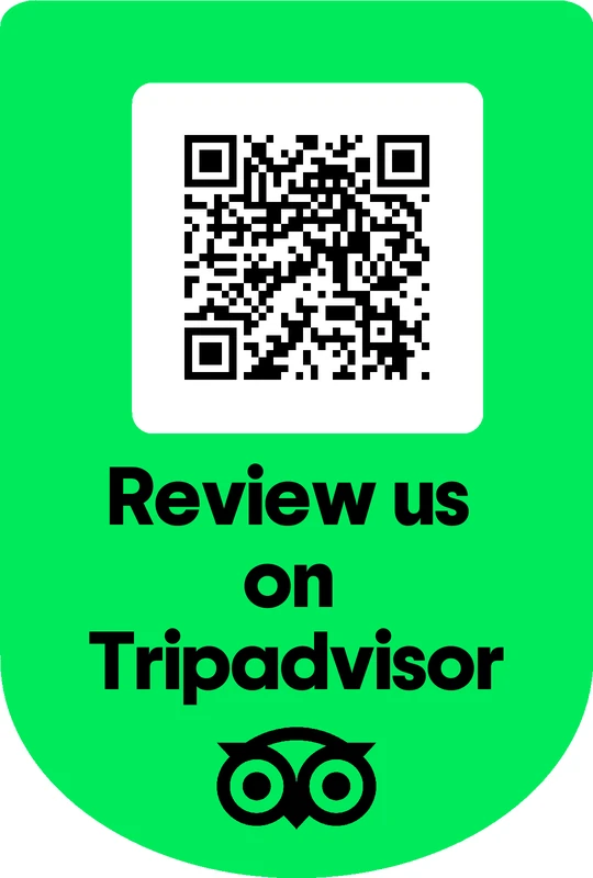 QR για κριτική στο Tripadvisor
